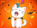 Duet Cats Cadılar Bayramı Kedi Müziği