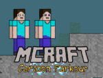 Mcraft çizgi film parkuru